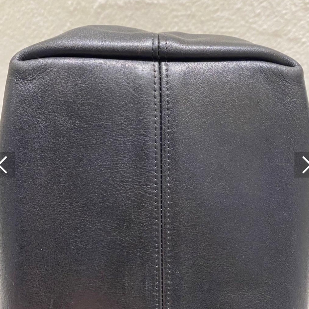 Coach Soho Lafayette Black Leather Tote Bag Vintage - Picture 8 of 16